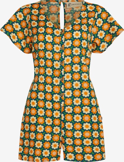 Salopeta O'NEILL pe galben / verde închis / portocaliu deschis, Vizualizare produs