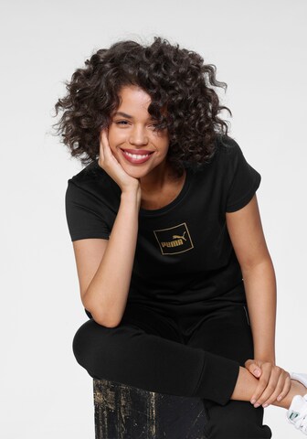 PUMA Shirt in Zwart