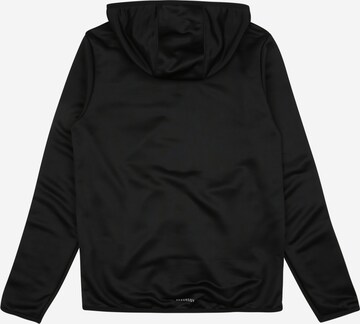 ADIDAS SPORTSWEAR - Sudadera con cremallera deportiva 'Designed 2 Move 3-Stripes' en negro