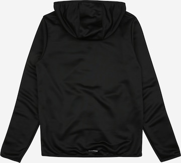 ADIDAS SPORTSWEAR Sports sweat jacket 'Designed 2 Move 3-Stripes' in Black