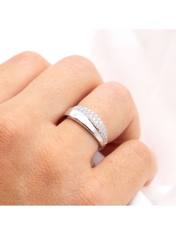 Bague Zeeme en argent : devant