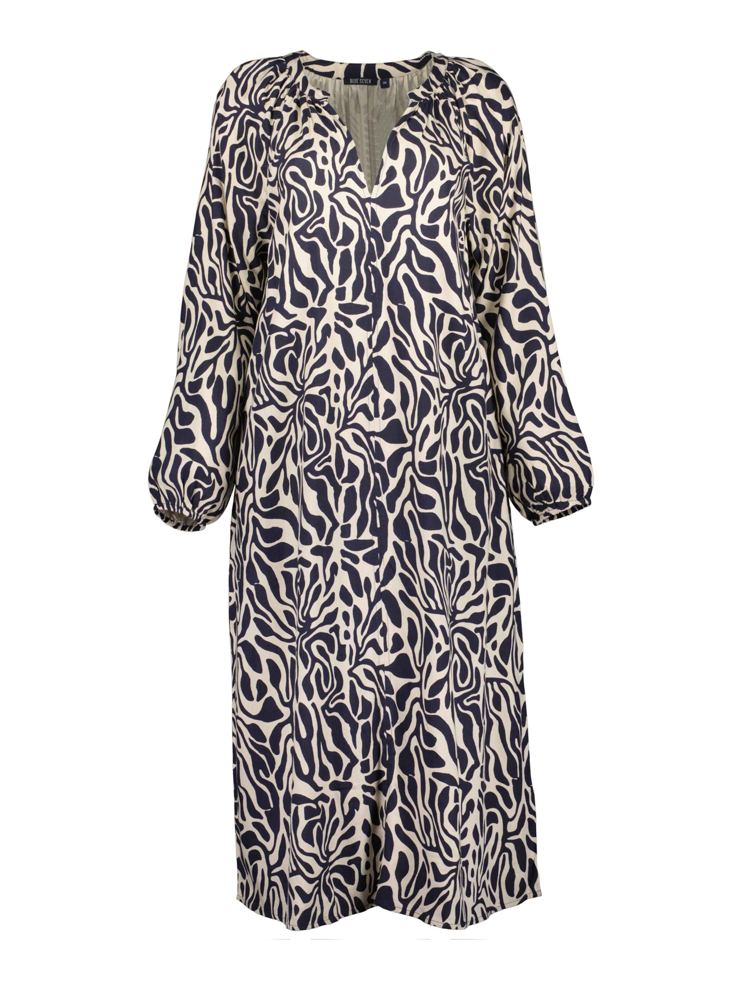 BLUE SEVEN Μπλουζοφόρεμα σε μπεζ: μπροστά