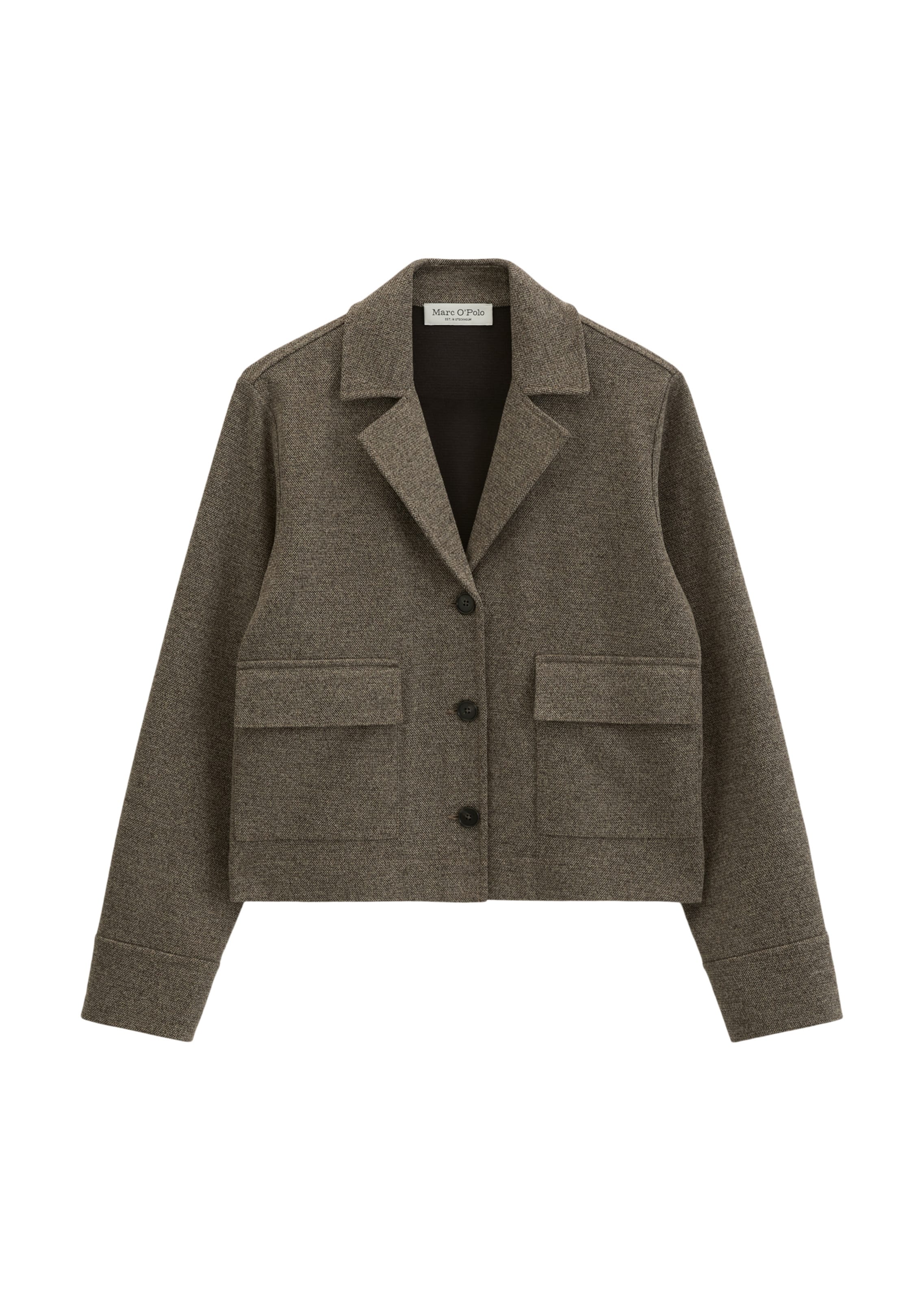 Marc O'Polo Blazers in Bruin: voorkant