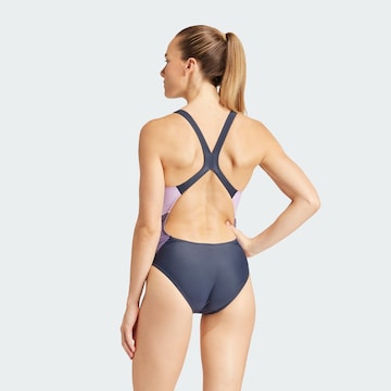 ADIDAS PERFORMANCE Bralette Active Swimsuit in Blue