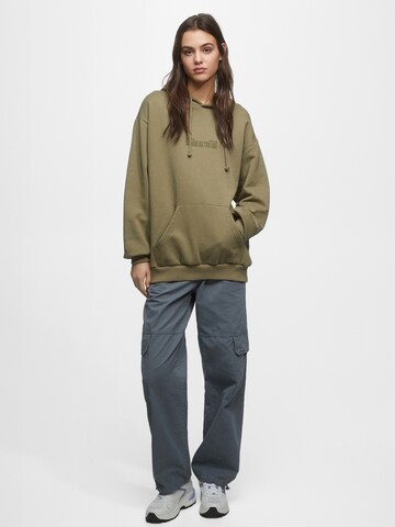 Pull&Bear Sweatshirt in Green