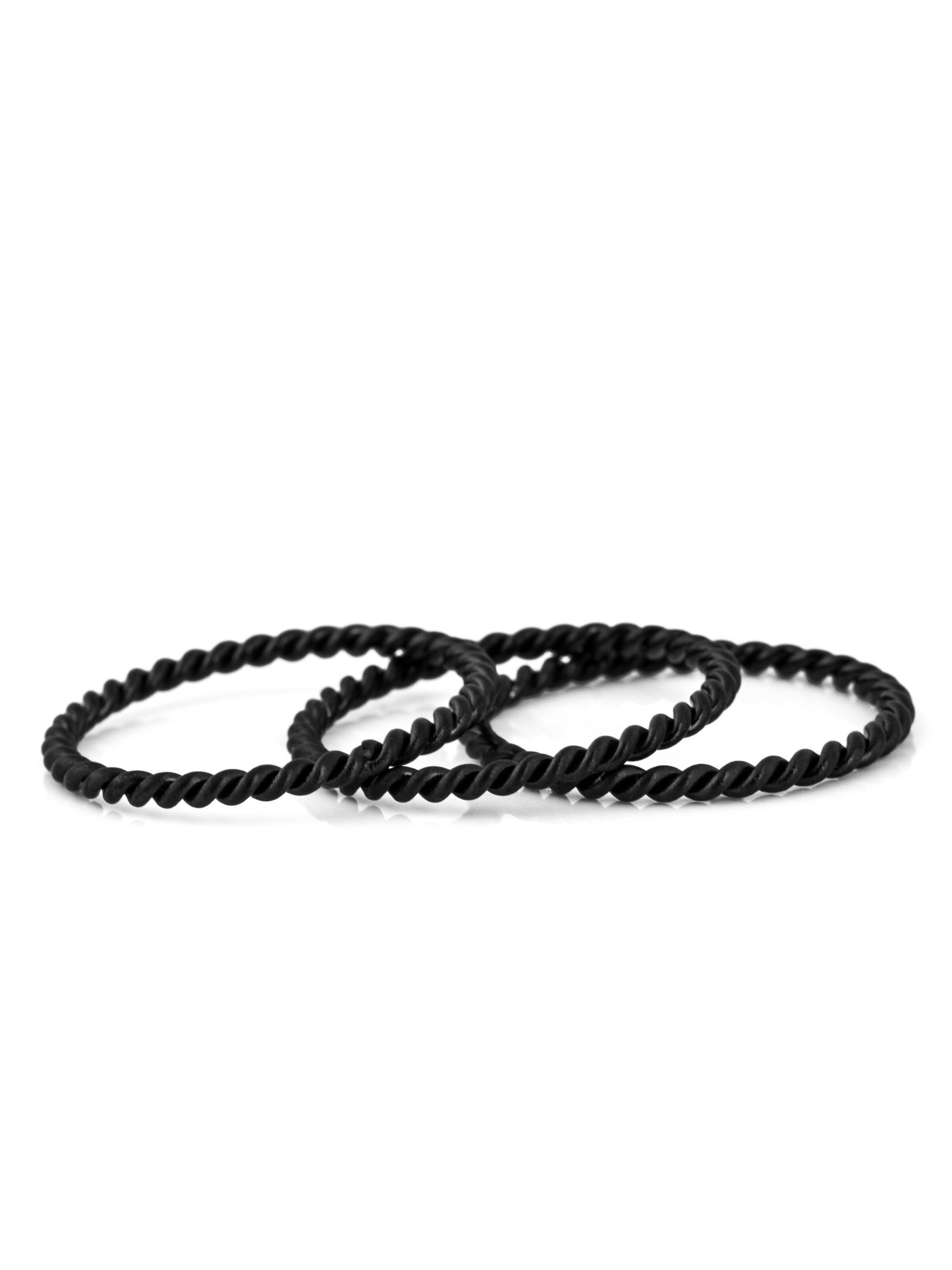 Akitsune Ring 'Mare' in Black