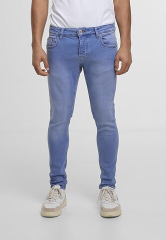 2Y Premium Skinny Jeans in Blue: front
