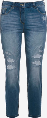 Ulla Popken Jeans 'Sarah' in Blauw: voorkant