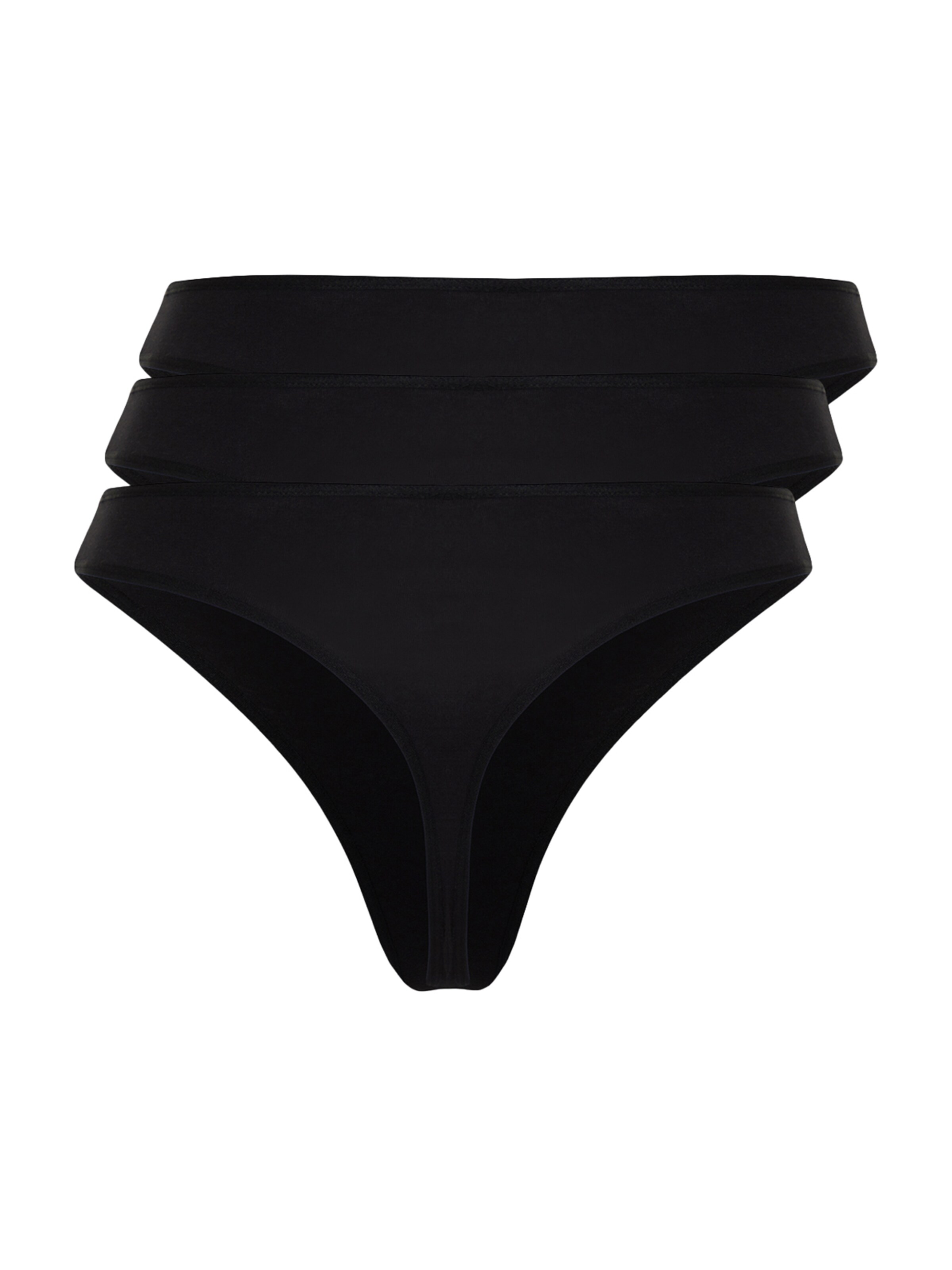 Trendyol Curve String in Zwart
