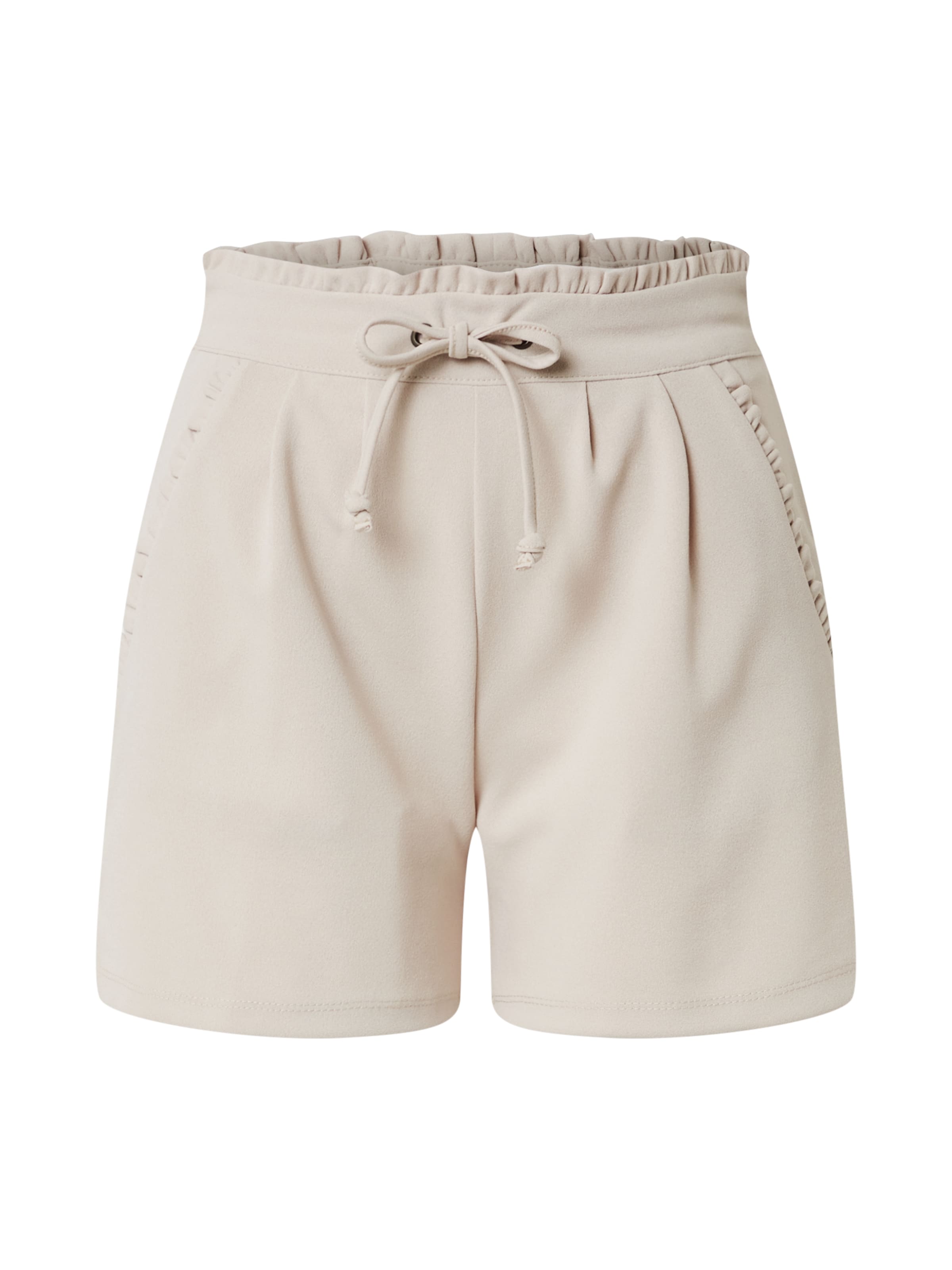 JDY Pleat-Front Pants &#x27;New Catia&#x27; in Beige: front