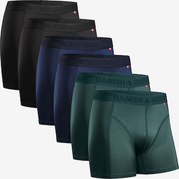 Boxers DANISH ENDURANCE en bleu : devant