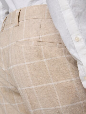 STRELLSON Slimfit Hose 'Max' in Beige