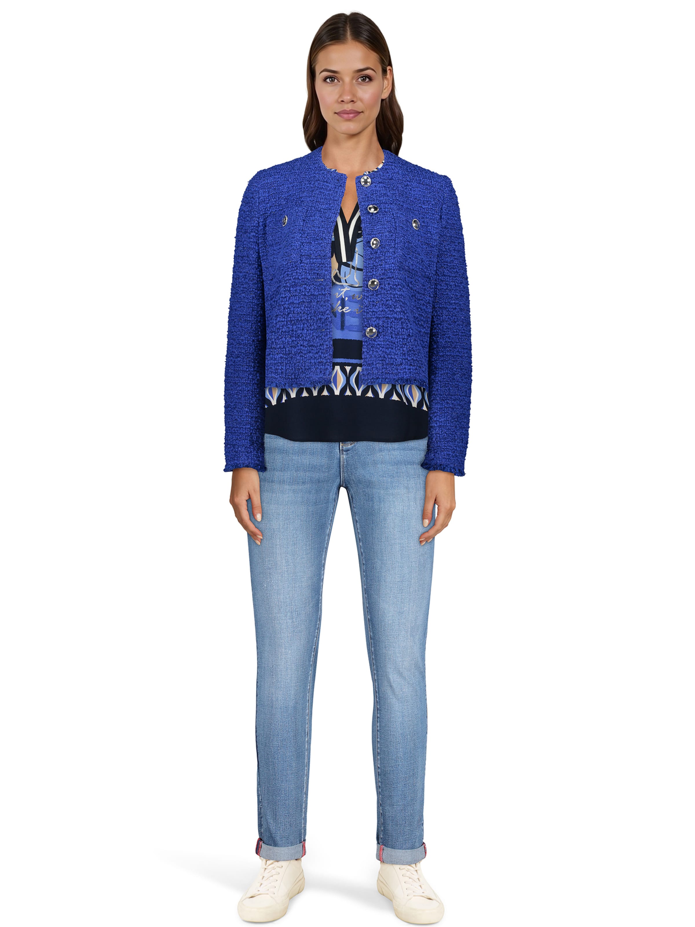Betty Barclay Blouse in Blue: front