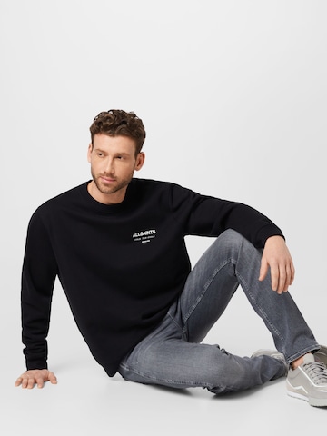 AllSaints Sweatshirt in Schwarz