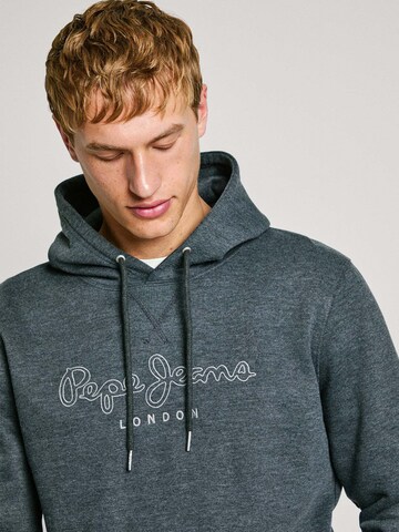 Pepe Jeans Sweatshirt ' NEW NOUVEL' in Grau
