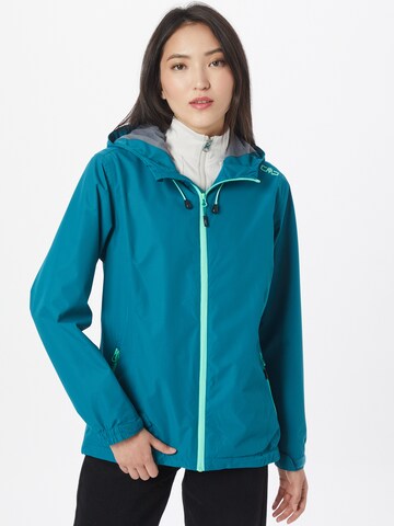 Veste outdoor CMP en bleu : devant