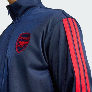 ADIDAS PERFORMANCE Sports sweat jacket 'FC Arsenal DNA' in Blue