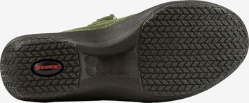 Arcopedico Ballet Flats with Strap in Green