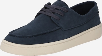 TOMS Veterschoen in Blauw: voorkant