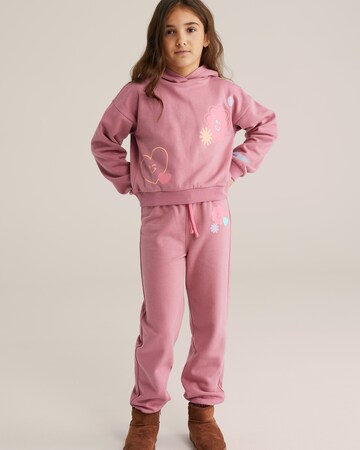 WE Fashion Majica | roza barva