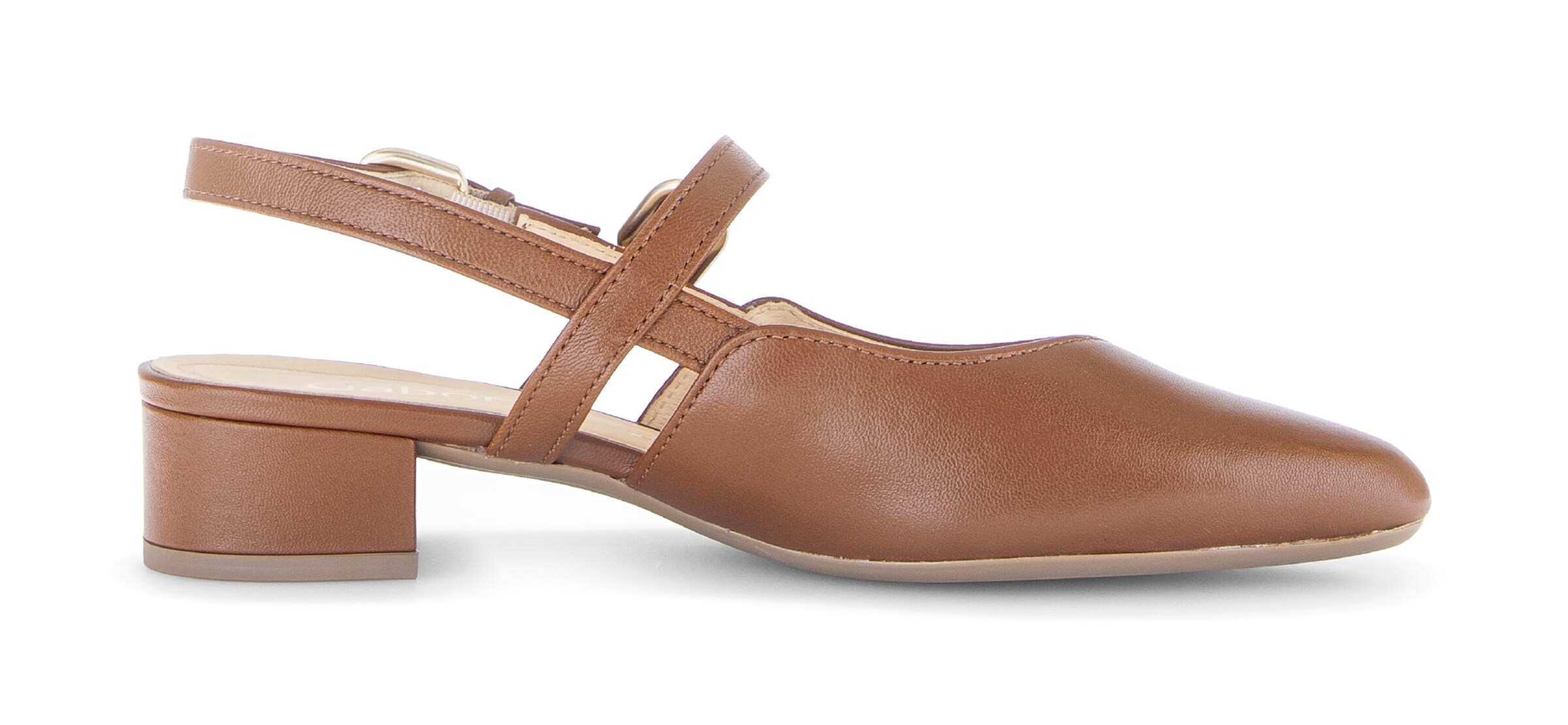 GABOR Slingback Pumps in Brown
