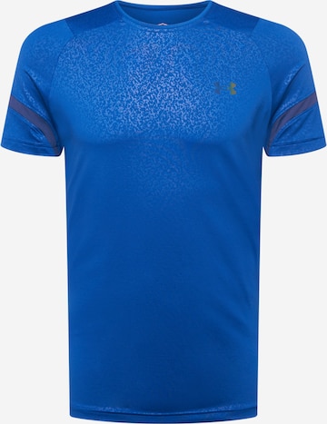 Tricou funcțional de la UNDER ARMOUR pe albastru: față