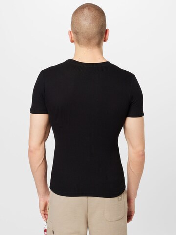 ALPHA INDUSTRIES Shirt in Zwart
