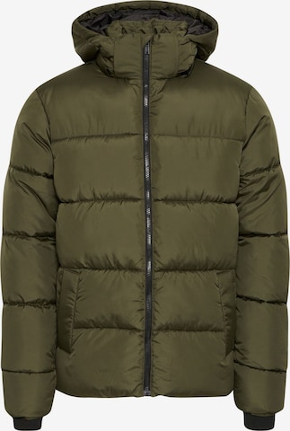 Veste d’hiver ' BHMZIPKE ' BLEND en vert : devant