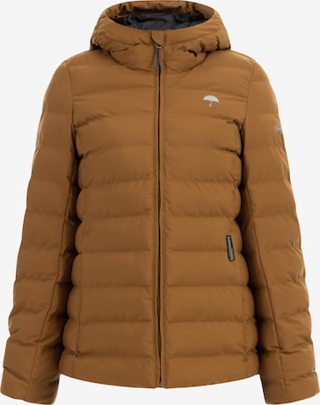 Schmuddelwedda Weatherproof jacket 'Nootki' in Brown: front