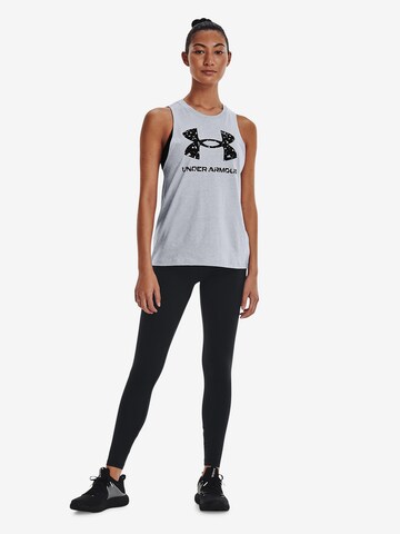 UNDER ARMOUR Sportovní top – šedá