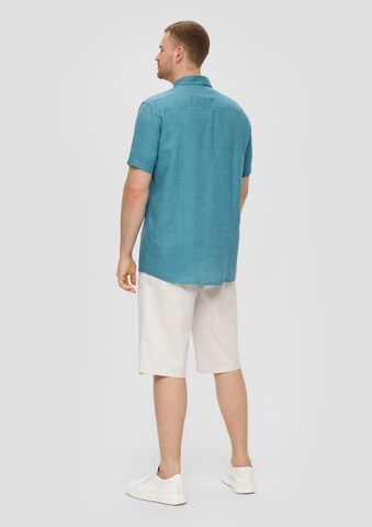 s.Oliver Men Tall Sizes Regular Fit Hemd in Grün
