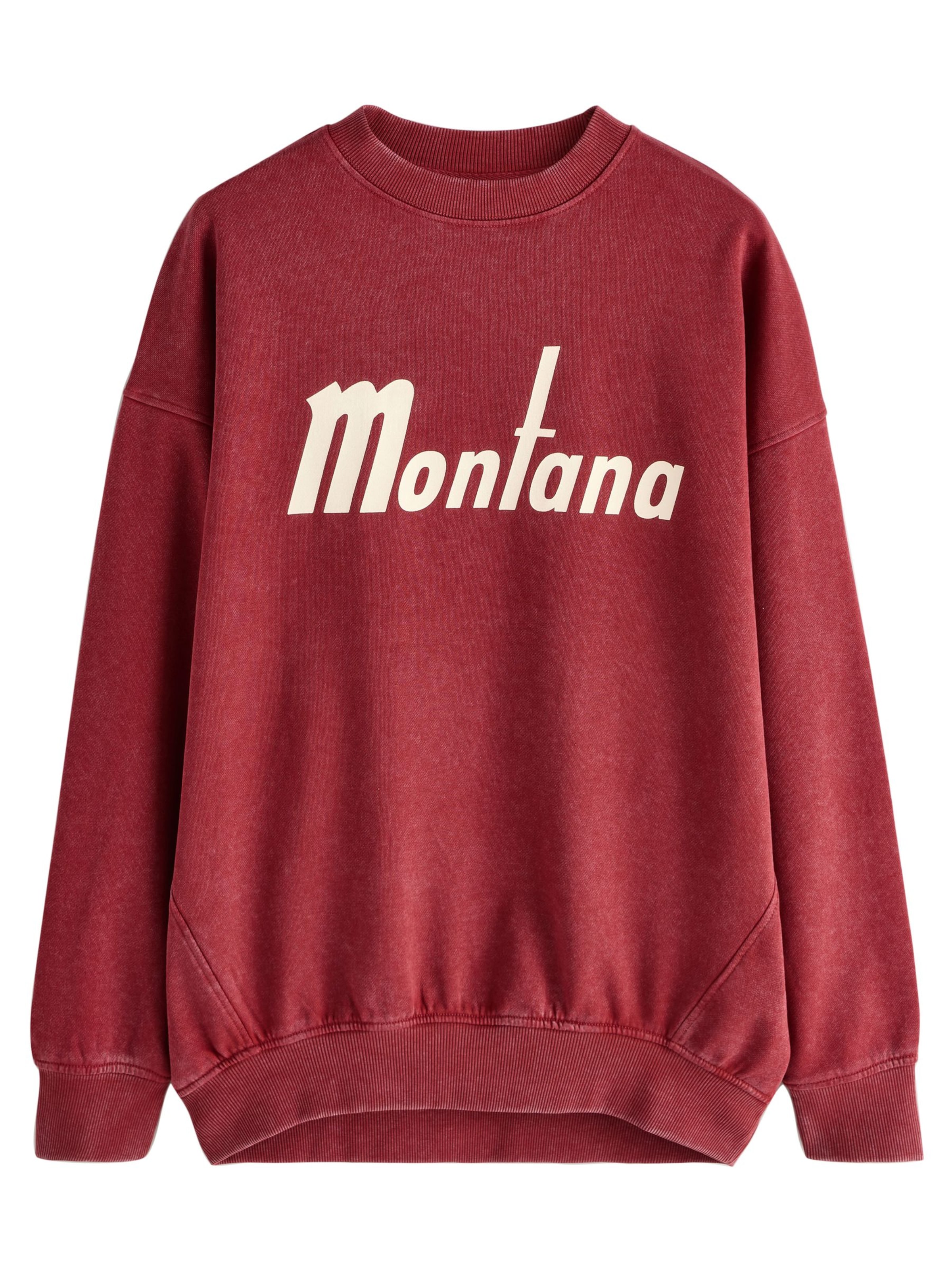 Next Sweatshirt in Rood: voorkant