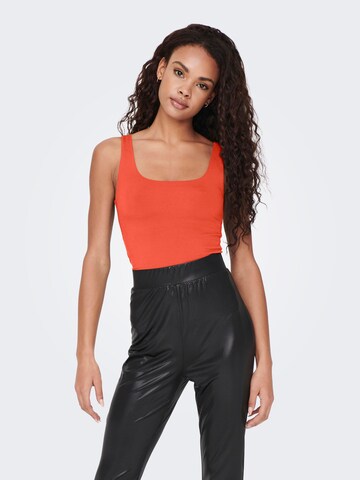 Top di ONLY in rosso