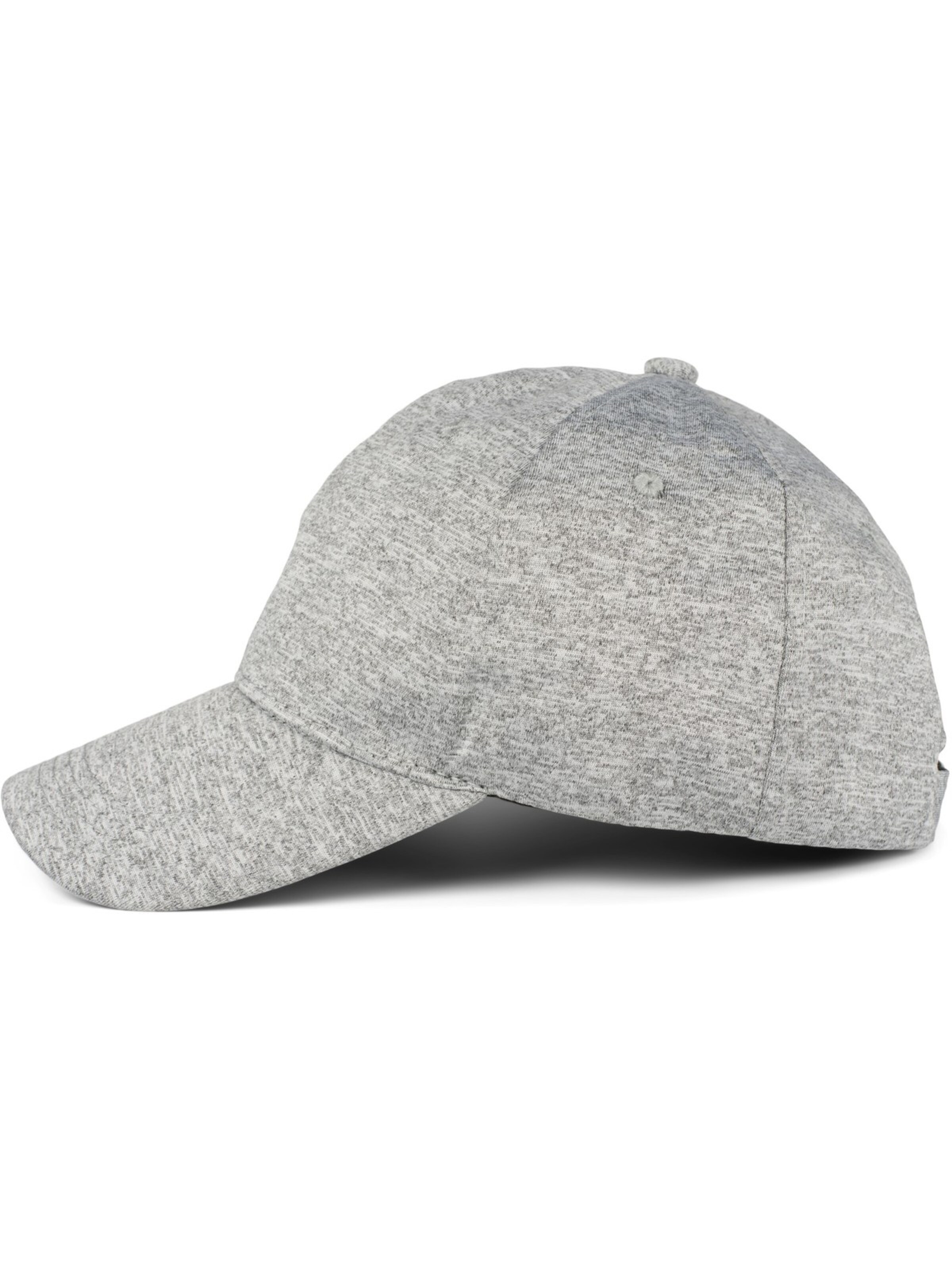 styleBREAKER Cap 'Baseball Cap meliert'‌‌ in Grau