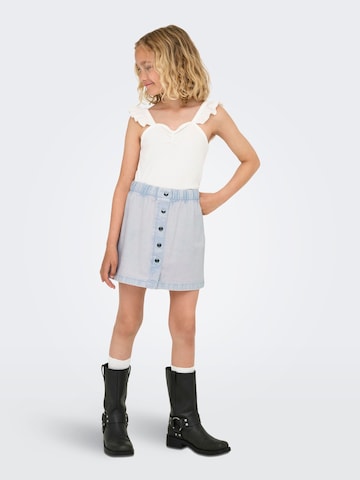 Jupe ONLY GIRLS en bleu