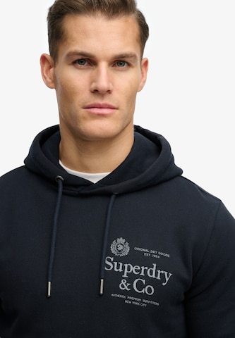 Sweat-shirt Superdry & Co en bleu