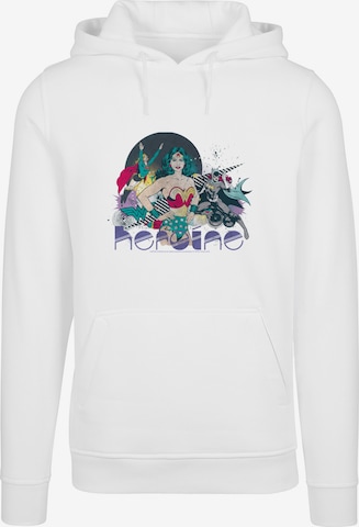 F4NT4STIC Sweatshirt 'DC Comics Justice League Heroine' in White: front