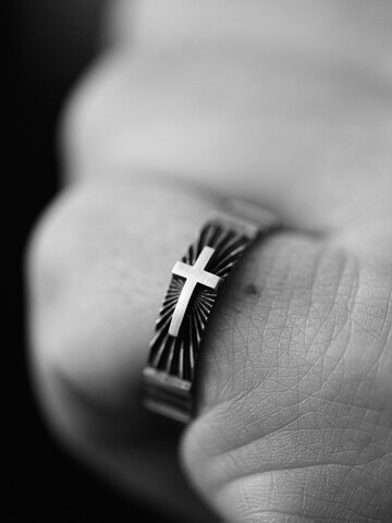 REYTEL Ring 'BELIEVER'‌‌‌‌‌‌‌‌ in Silber