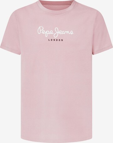 T-Shirt 'EGGO' Pepe Jeans en rose : devant