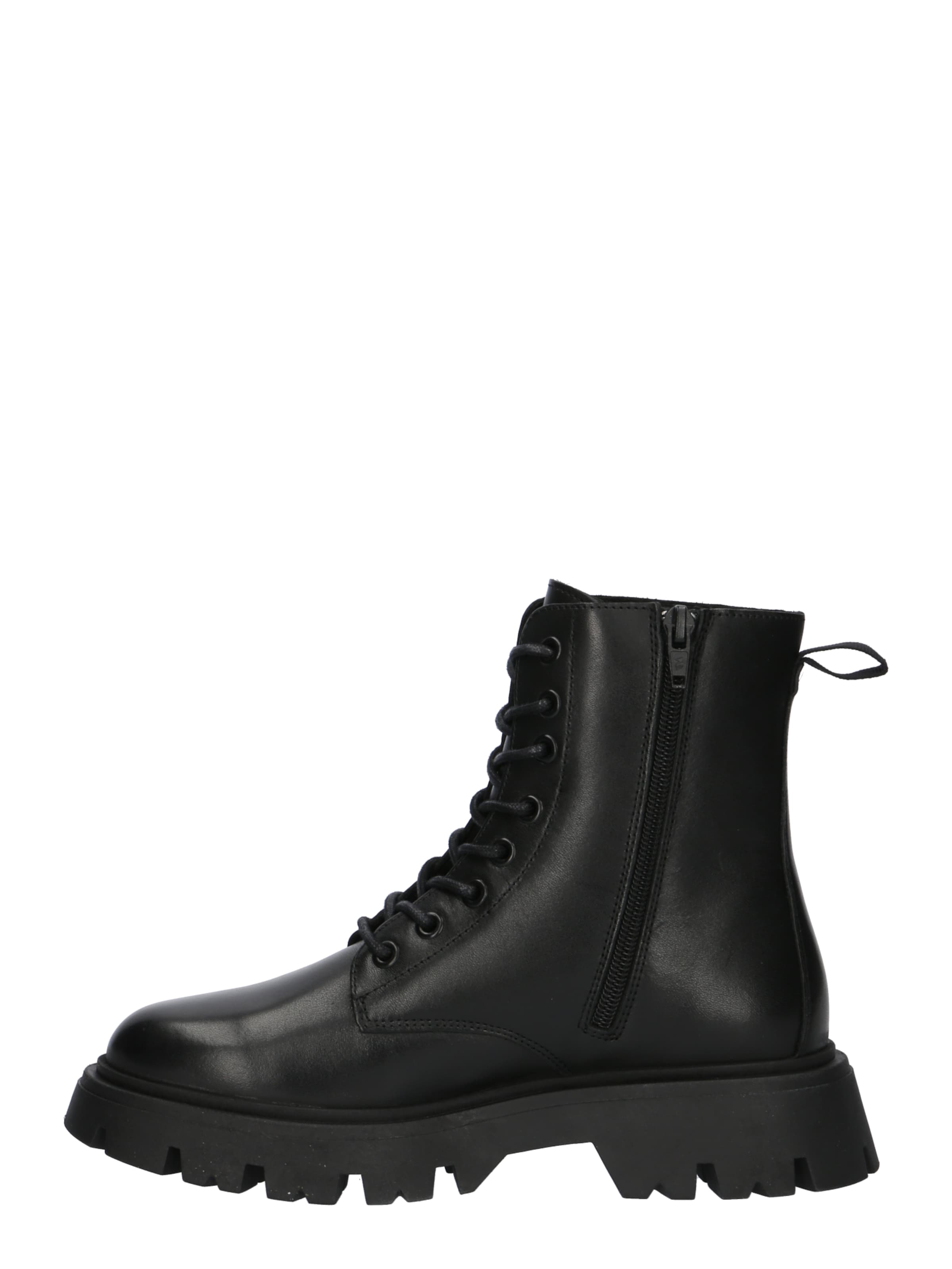 Apple of Eden Lace-up bootie 'ROMA 1' in Black