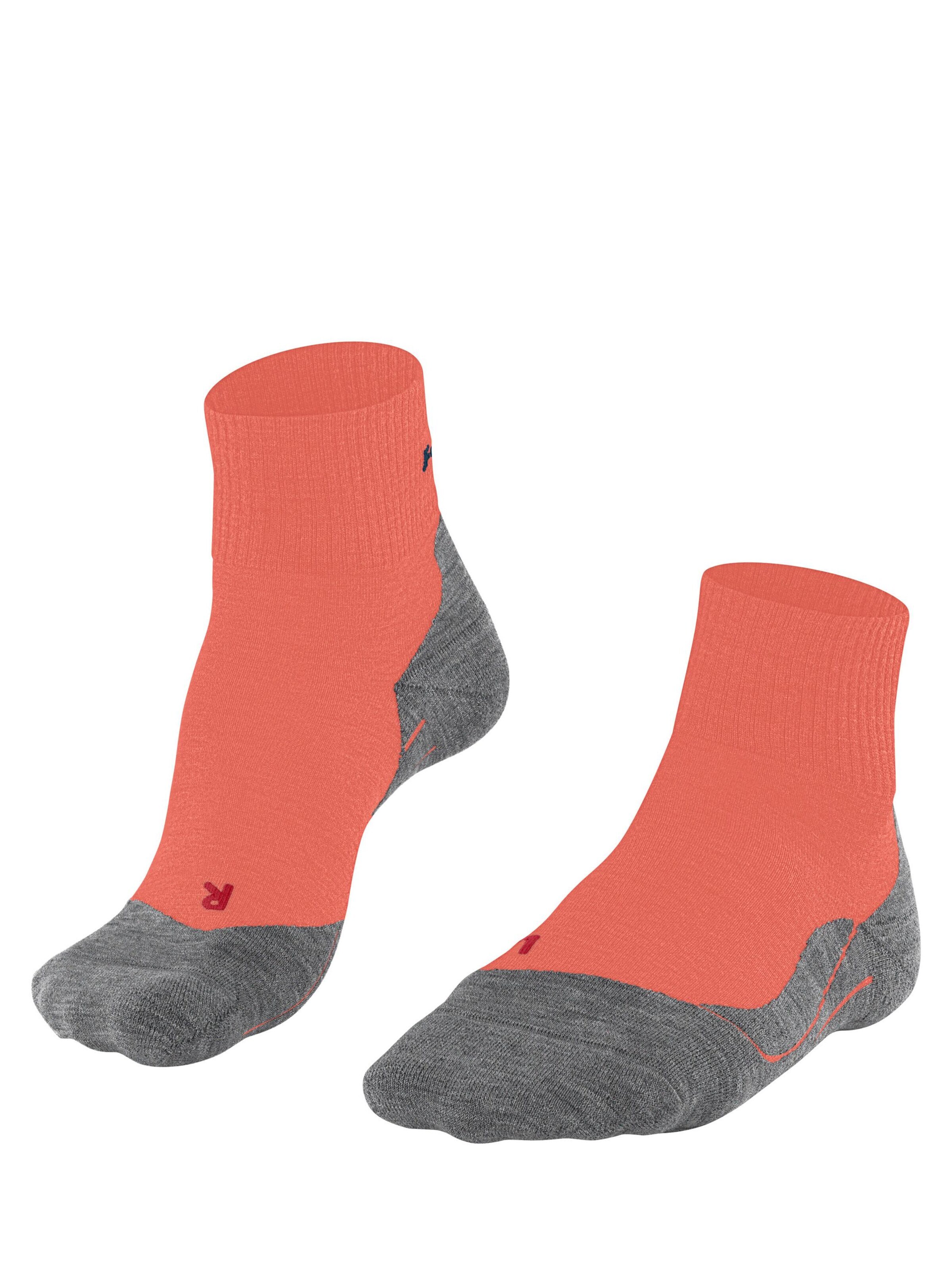 FALKE Athletic Socks 'TK5 Wander Short' in 35-36 in Coral, Item view