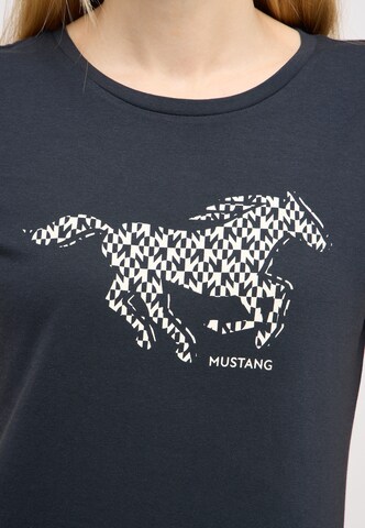 MUSTANG T-Shirt in Schwarz