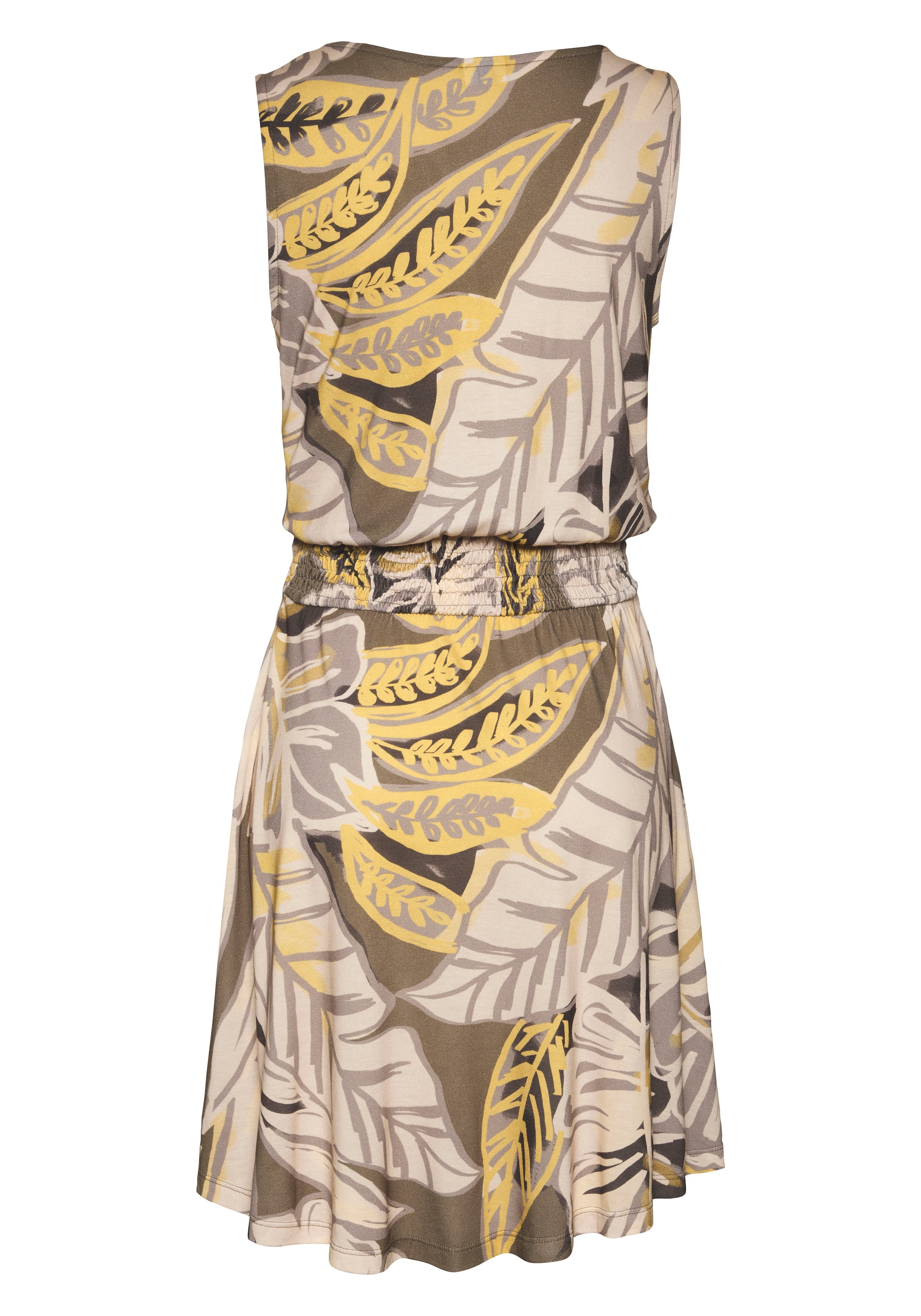 LASCANA Kleid in Beige