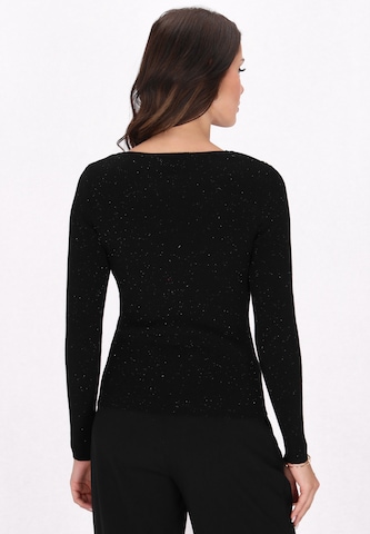 faina - Pullover em preto