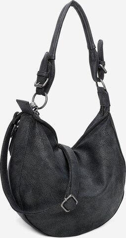 Fritzi aus Preußen Shoulder Bag 'Lipstick' in Black: front