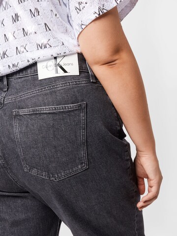 pilka Calvin Klein Jeans Curve Standartinis Džinsai