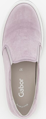 GABOR - Sapatilhas slip-on em roxo