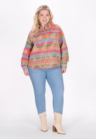 IZIA - Chaqueta de entretiempo en rosa