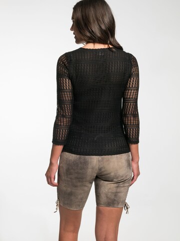 SPIETH & WENSKY Traditional blouse 'Edmea' in Black
