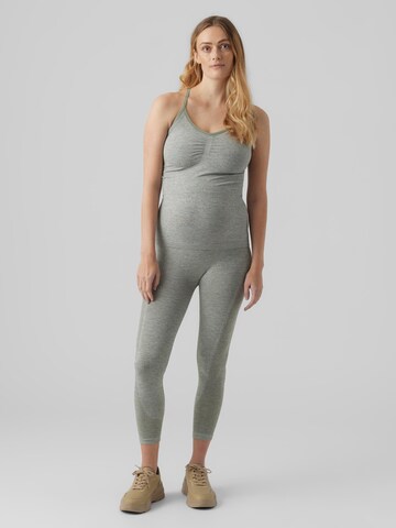 Skinny Leggings 'Vada' MAMALICIOUS en gris